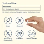 Hevert Osteo Pro Vitamine D3 filmomhulde tabletten, 120 filmomhulde tabletten