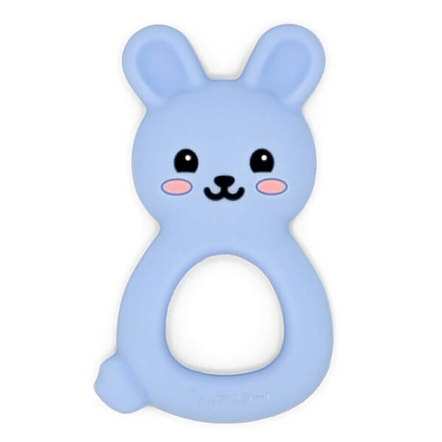 Siliconen speelgoed Bunny Doo Pastelblauw, DooDaDoo