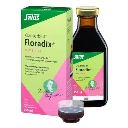 Floradix con hierro, solución oral, 500 ml de solución oral