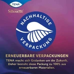 Protège-slips pour incontinence TENA® Silhouette NOIR Regular, 10 x 26 pièces, selon disponibilité