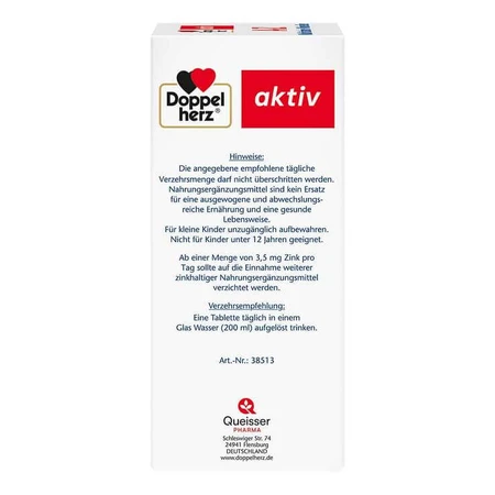 Doppelherz A-Z Multivitamine + Minerale, tablete efervescente, 6 x 15 tablete efervescente