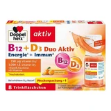 Doppelherz B12 + D3 Duo Active Drink Ampoules, 8 ampollas para beber