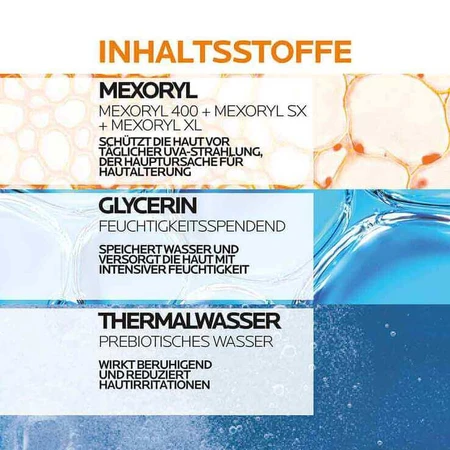 La Roche-Posay Anthelios getinte vochtinbrengende crème SPF 50+, 2 x 50 ml crème