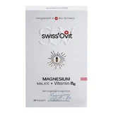 Swissovit: Cápsulas de malato de magnesio + vitamina B6, 30 cápsulas