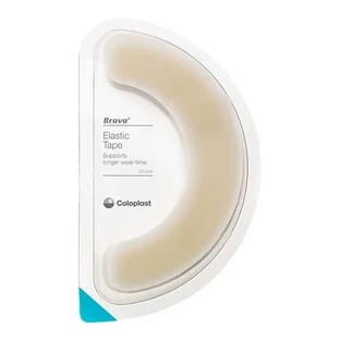 Brava elastische plakstrips, gebogen, XL, 2 x 20 strips
