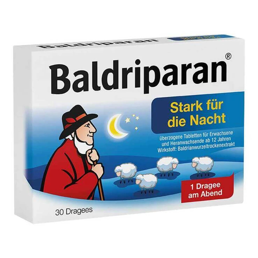 Baldriparan Stark nachttabletten met filmomhulsel, 90 tabletten Tabletten met filmomhulsel