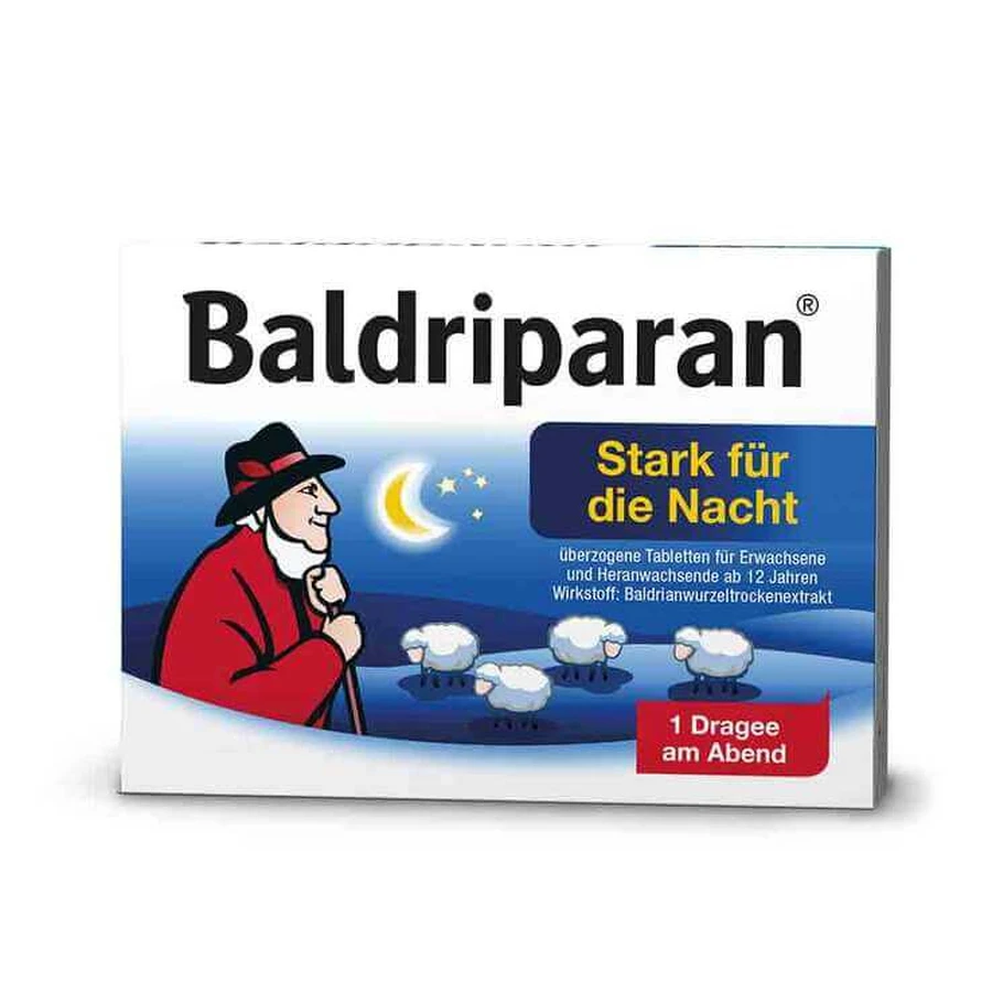 Baldriparan Stark nachttabletten met filmomhulsel, 90 tabletten Tabletten met filmomhulsel