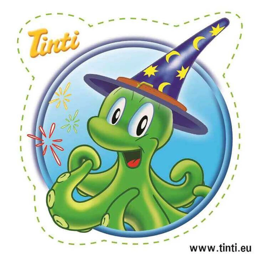 Bandeja expositora de 3 unidades de Tinti Magic Bath, 3 x 40 g de sal de baño