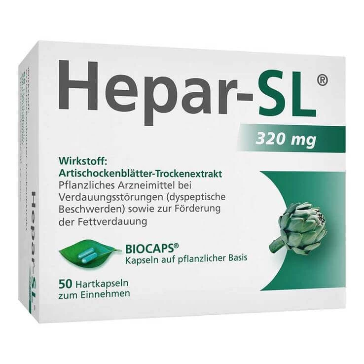 Hepar-SL® 320 mg harde capsules, 100 harde capsules