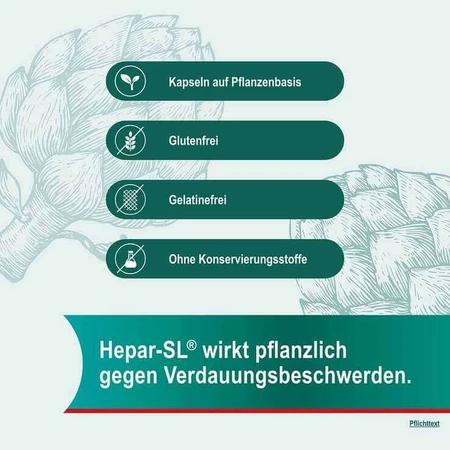 Hepar-SL® 320 mg Hartkapseln, 100 St Hartkapseln