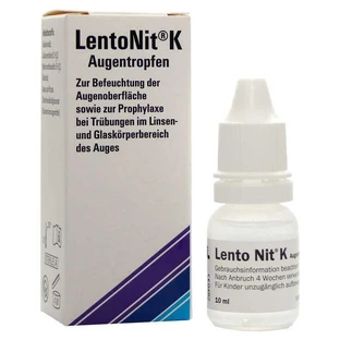 Lento Nit K oogdruppels, 3 x 10 ml oogdruppels
