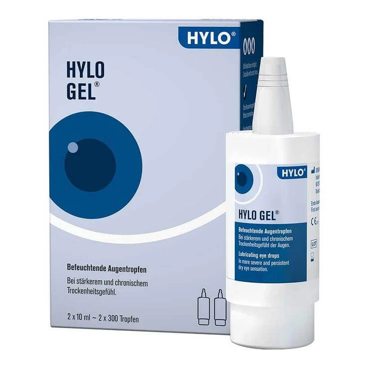 HYLO GEL oogdruppels, 10 ml oogdruppels