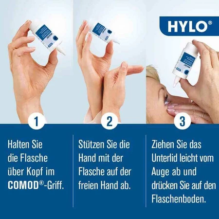 HYLO GEL oogdruppels, 10 ml oogdruppels