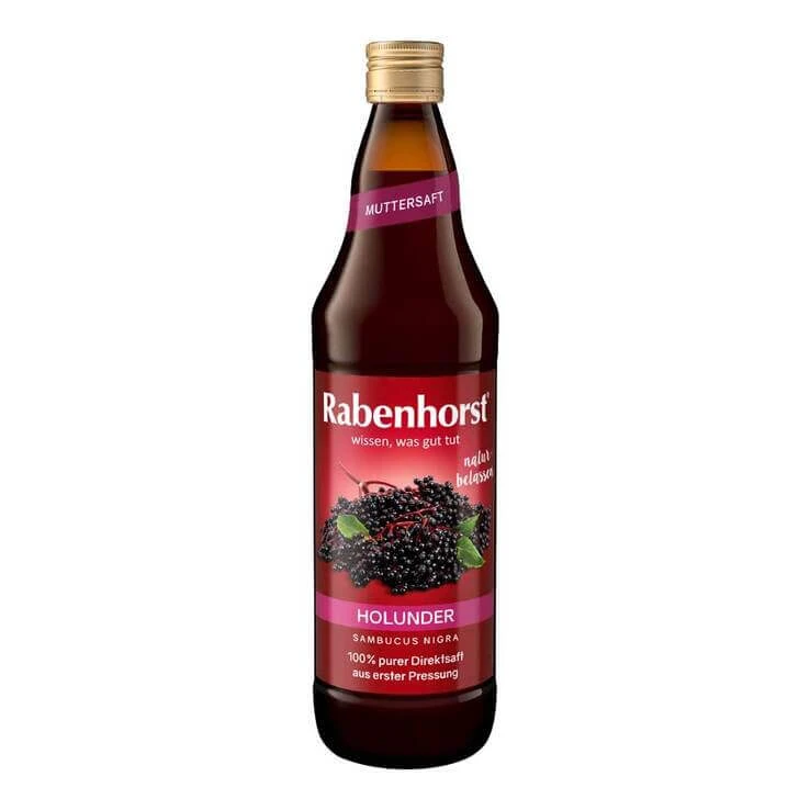 Rabenhorst Vlierbessensap, 700 ml sap
