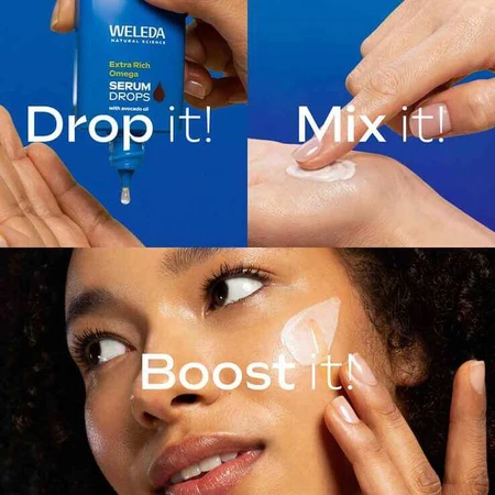 Gouttes de sérum oméga extra-riche Weleda, 30 ml, non spécifié