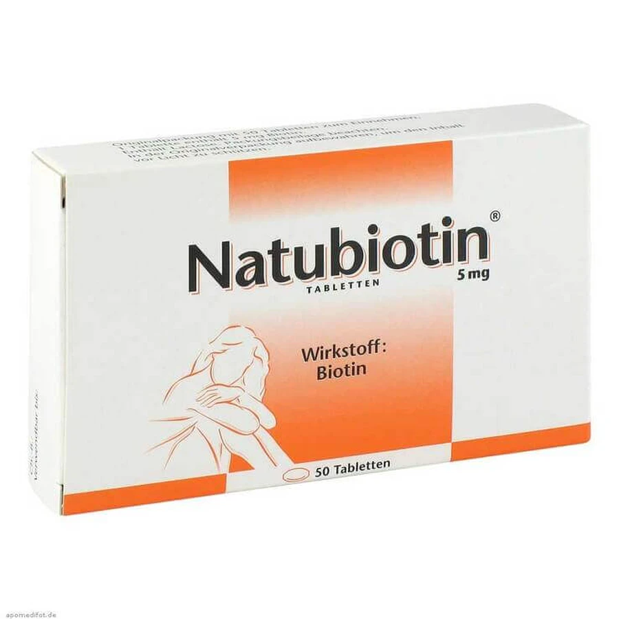 Natubiotin Tablets, 100 tablets