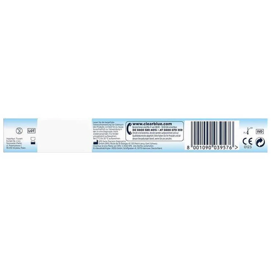 Clearblue Zwangerschapstest: Vroegtijdige detectie, 2-pack