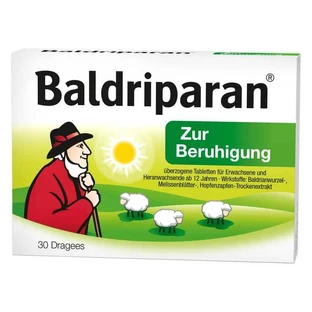 Baldriparan zur Beruhigung überzogene Tabletten, 30 St Überzogene Tabletten