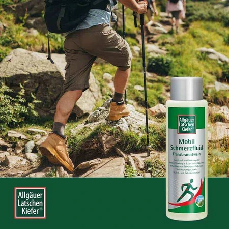 Allgäu Mountain Pine Mobil Pain Relief Fluid, 100 ml solution