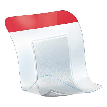 Leukomed® T plus voor de gevoelige huid 8 x 10 cm, verpakking met 5 pleisters