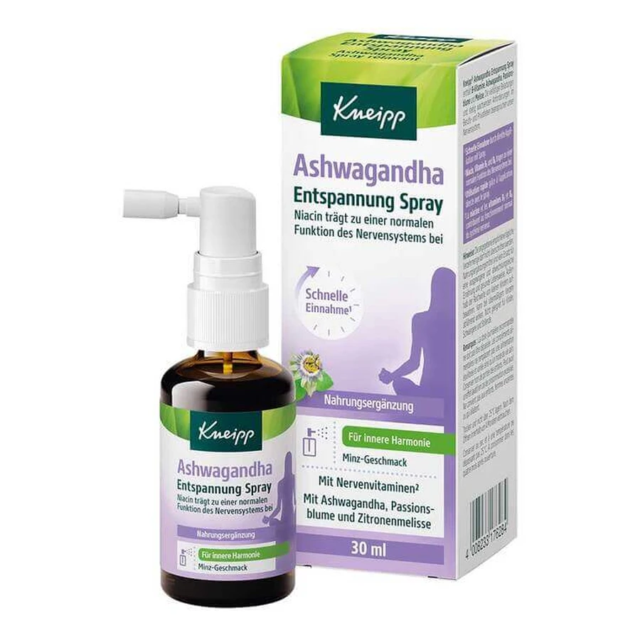 Kneipp Ashwagandha Ontspanningsspray, 30 ml spray