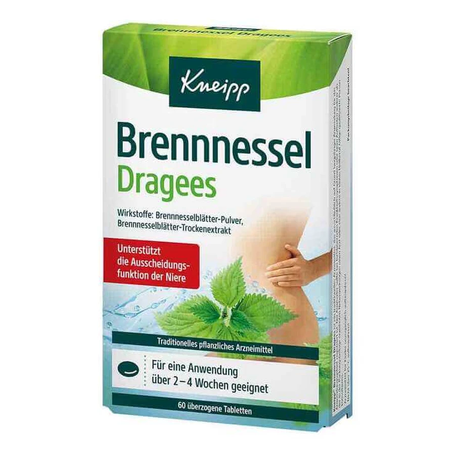 Kneipp Brennnessel Dragees, 60 St Überzogene Tabletten