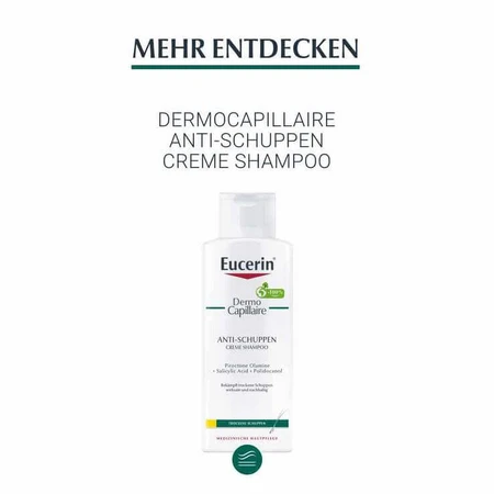 Eucerin Dermocapillaire Anti-Schuppen Gel Shampoo, 2X250 ml Shampoo
