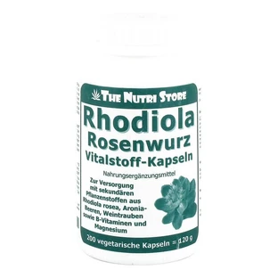 Rhodiola 200 mg-capsules, 200 capsules