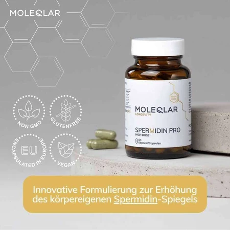 Moleqlar Longevity Spermidine Pro-capsules, 60 capsules