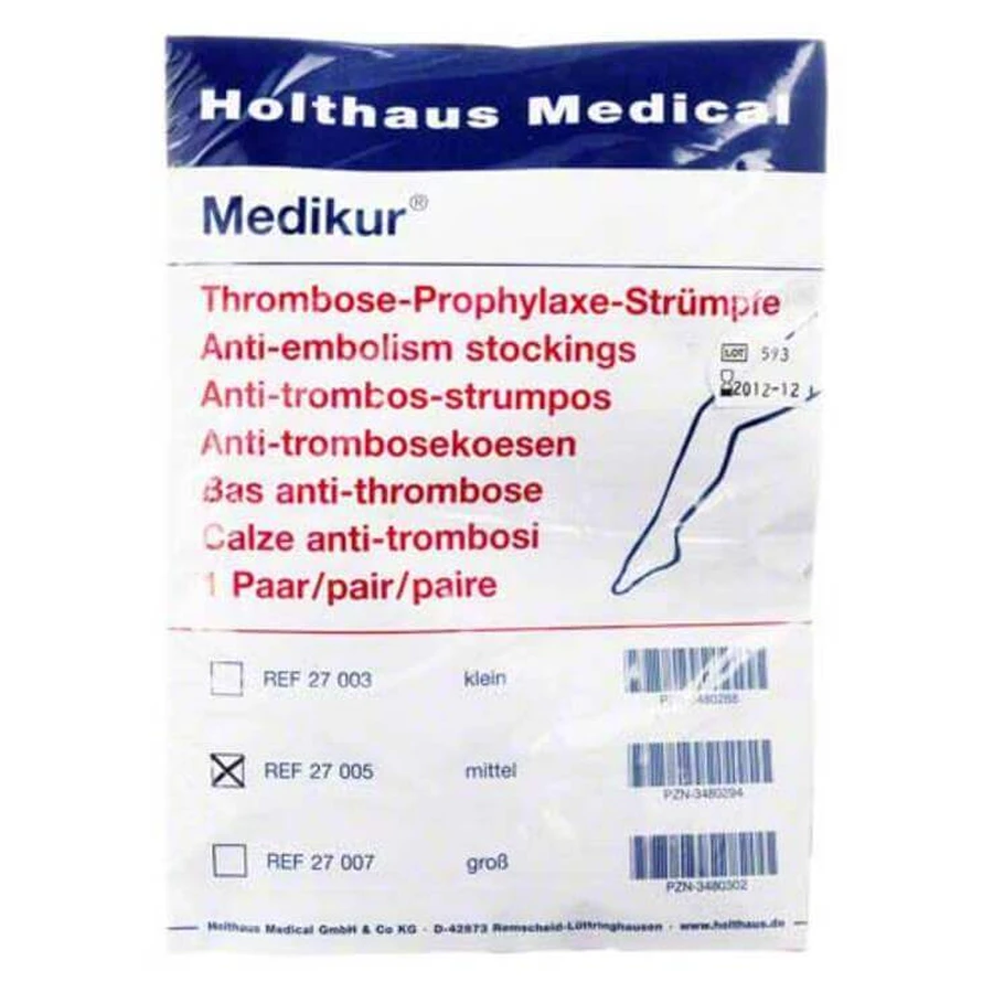 Thrombosis Prevention Stockings, 2-Pack