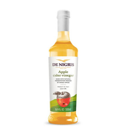 Apple cider vinegar, 500 ml, De Nigris