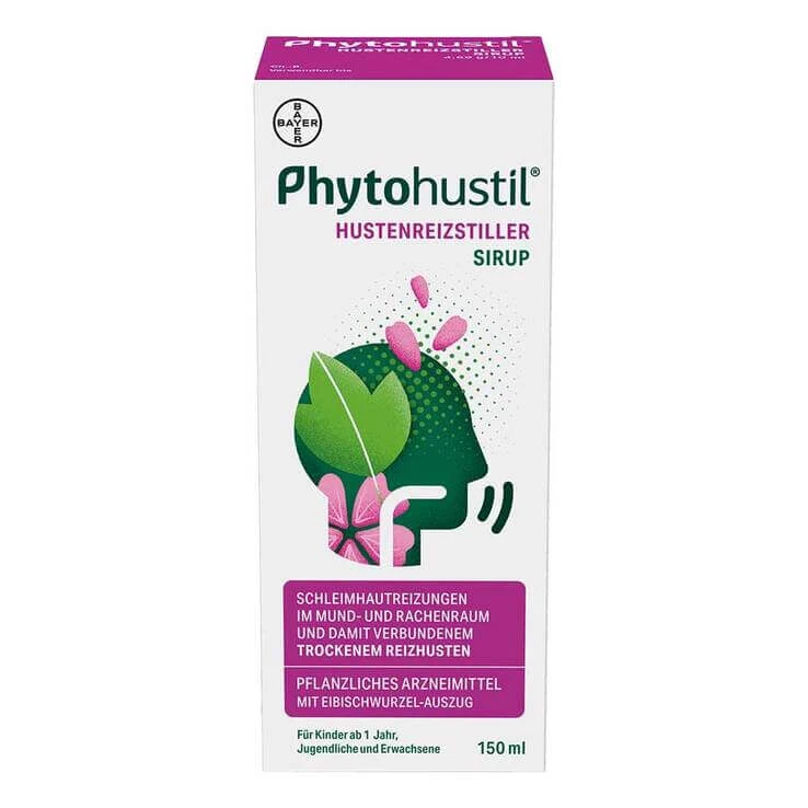 Phytohustil hoestonderdrukkende siroop, 150 ml siroop