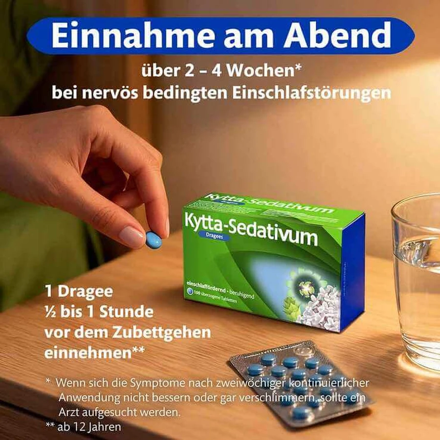 Kytta kalmerende tabletten met coating, 100 tabletten