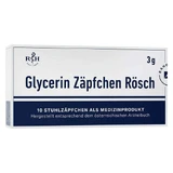 Glycerin Zäpfchen Rösch 3 g gegen Verstopfung, 100 St Suppositorien