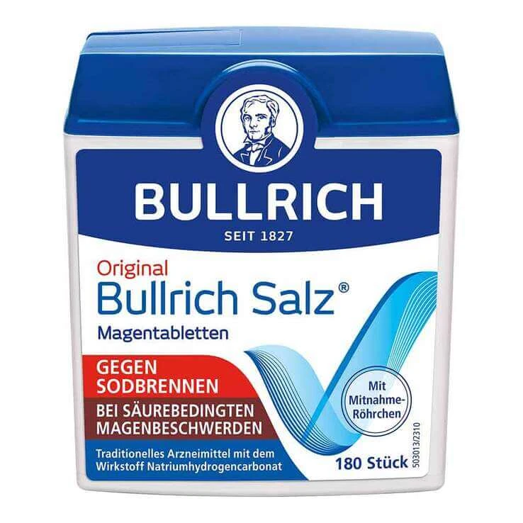 Bullrich Salz®-tabletten tegen brandend maagzuur, 50 tabletten
