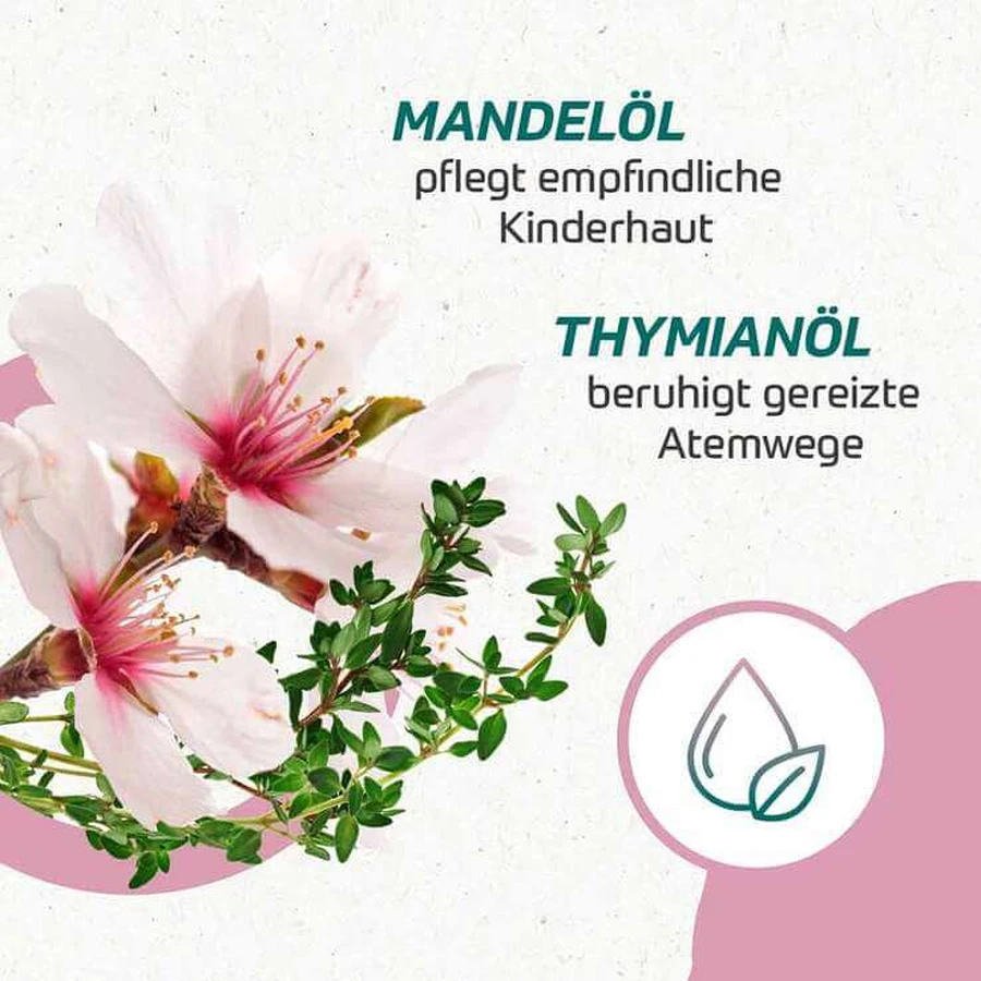 Eucabal Children's Bath with Thyme, 7 x 5 ml Bath