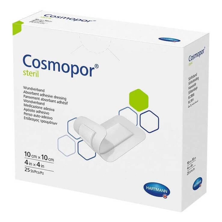 Cosmopor® Steriel 10 x 10 cm, verbanddoekjes (25 stuks)
