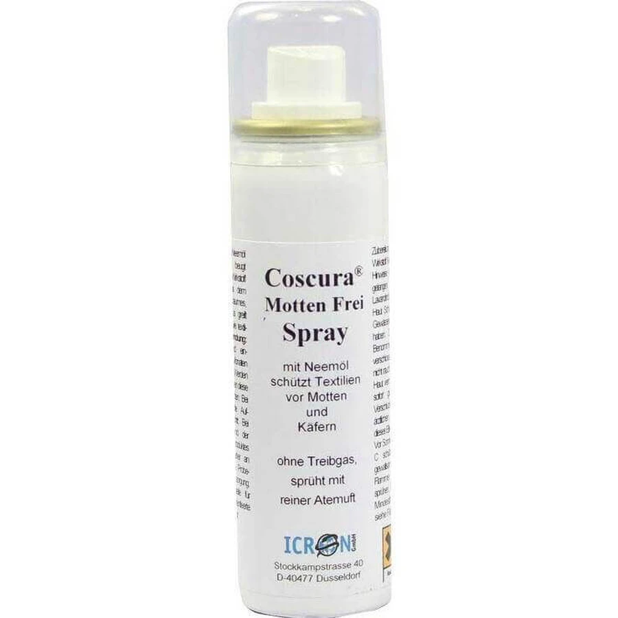 Coscura – spray odstraszający ćmy, 50 ml: ceny i cechy
