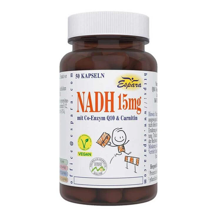 Nadh 15 mg-capsules, 50 capsules