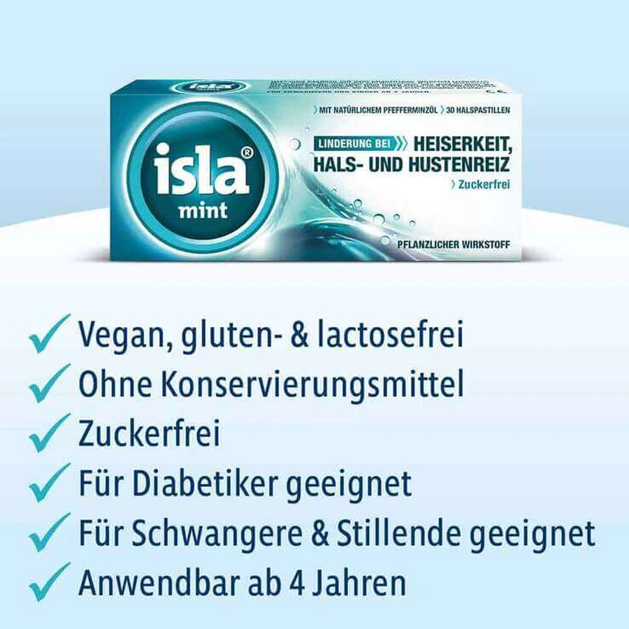 isla® mint Pastillen, 30 St Pastillen