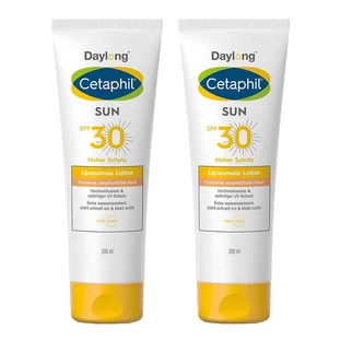 Lotion solaire liposomale Cetaphil Sun SPF 30, 2 x 200 ml
