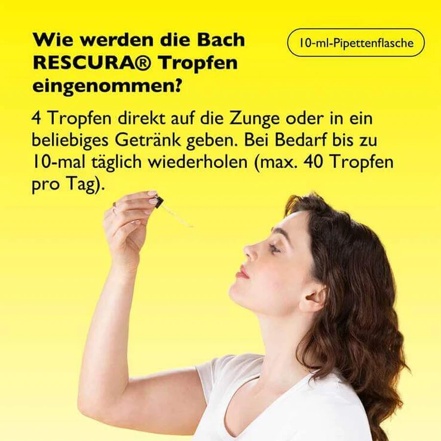 Bach Flower Rescura-druppels, alcoholvrij, 20 ml
