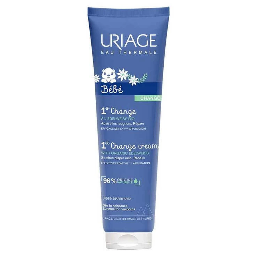 Crème Uriage Baby's First contre l'érythème fessier, 100 ml