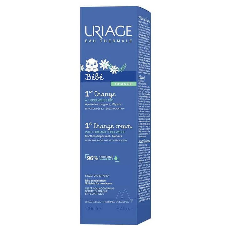 Crème Uriage Baby's First contre l'érythème fessier, 100 ml