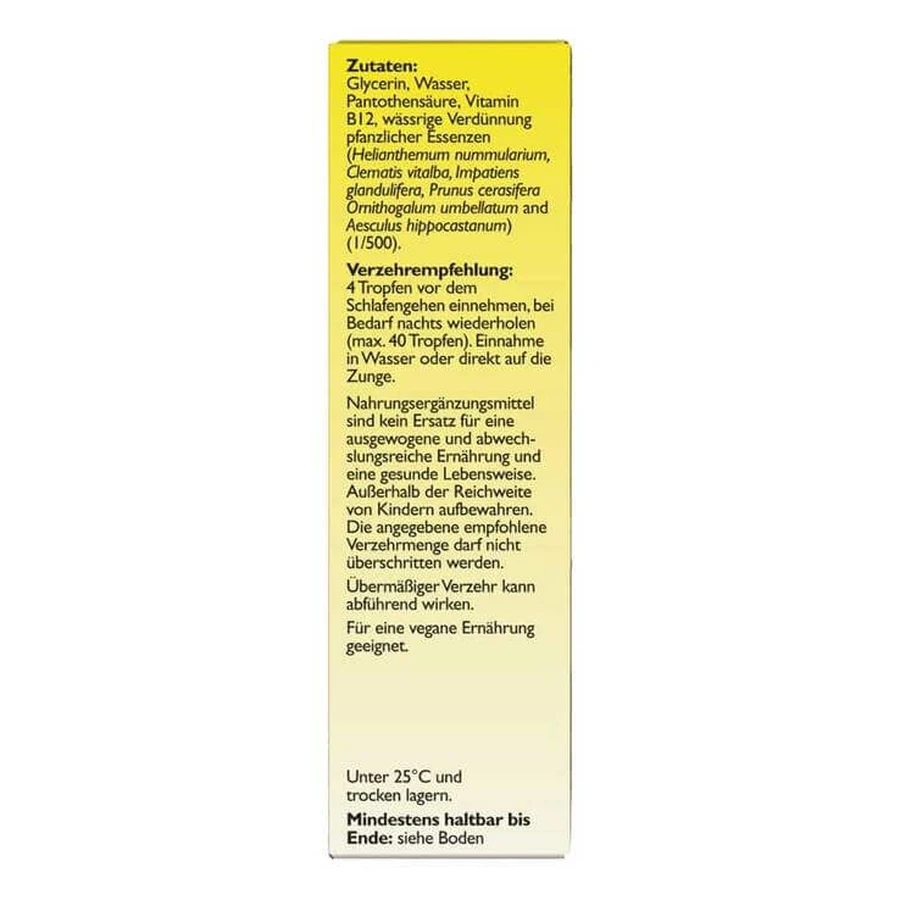 Krople Bach Flower Rescura Night, bezalkoholowe, 20 ml: ceny i cechy
