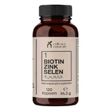 Biotine-, zink- en seleniumcapsules, 120 capsules