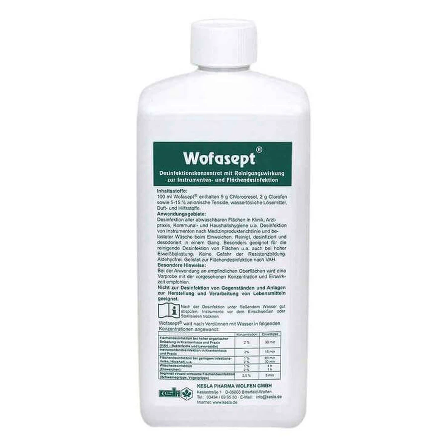 Wofasept Instrumenten- und Flächendesinfektion, 1 l Konzentrat