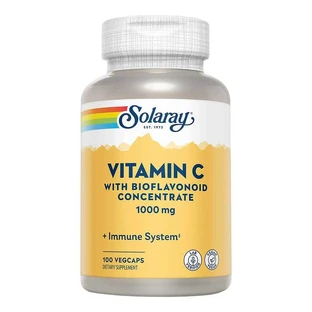 Vitamine C 1000 mg + rozenbottel + acerola & bioflavonen. Capsules, 100 capsules