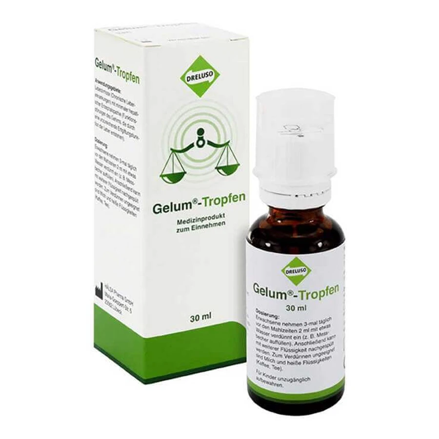 Gelum-druppels, flesje van 30 ml