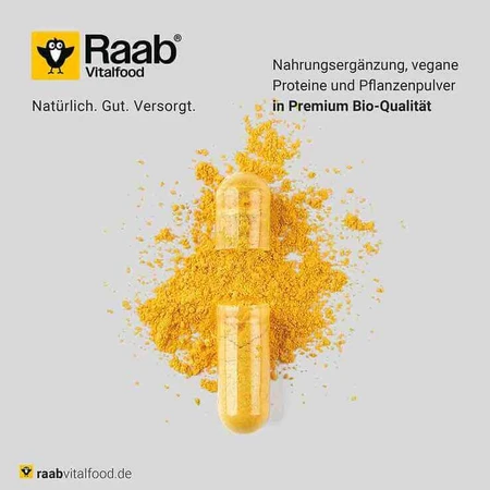 Raab Vitalfood Extract de curcuma organic, capsule, 90 de capsule
